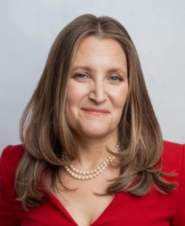Chrystia Freeland, die designierte Leiterin Rhodes House, frühere Außenministerin Kanadas